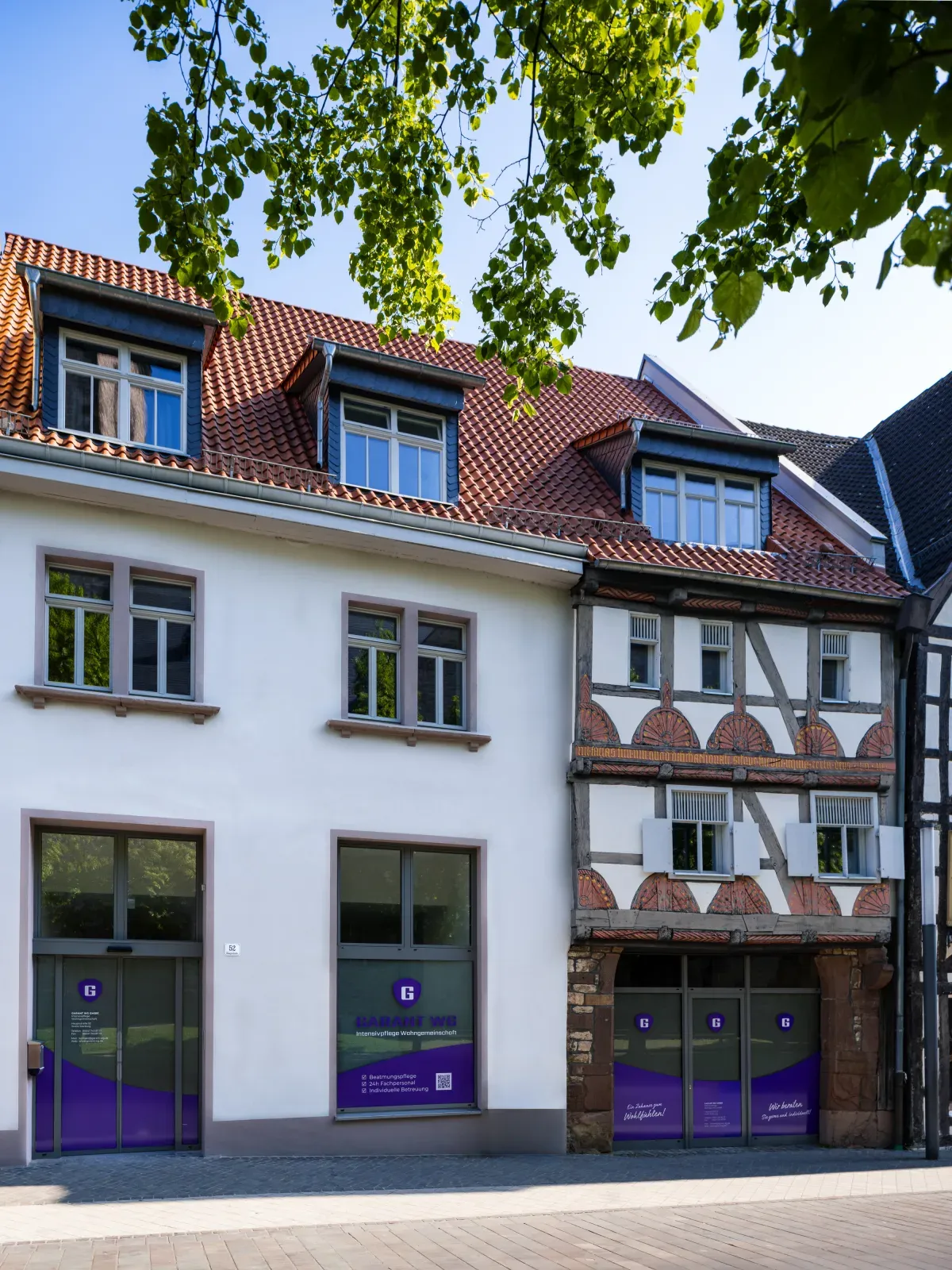 Außenansicht der Garant WG GmbH in Warburg