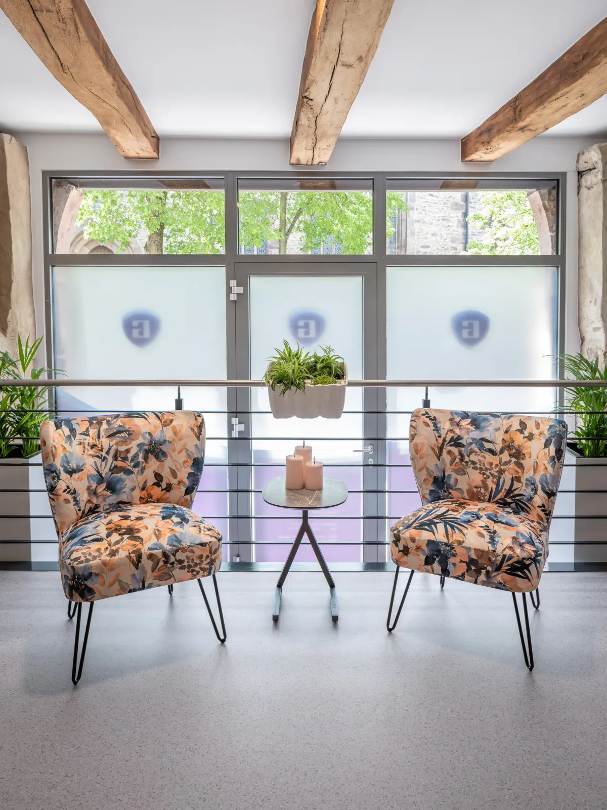 Loggia der Intensiv-Wohngemeinschaft Warburg